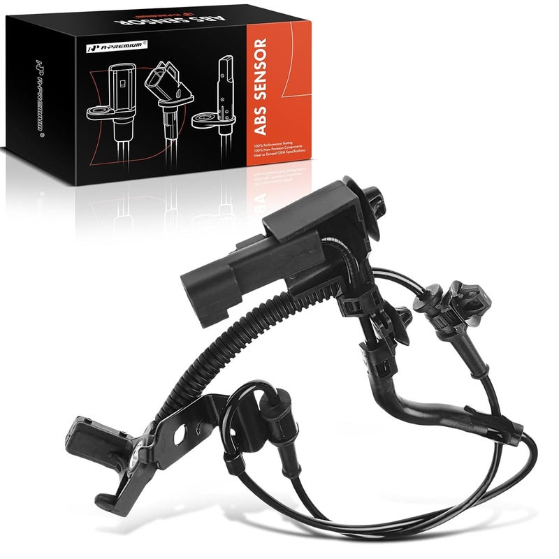 A-Premium ABS Wheel Speed Sensor for Ford, Lincoln & Mercury - Front Left Driver Side - Image 1