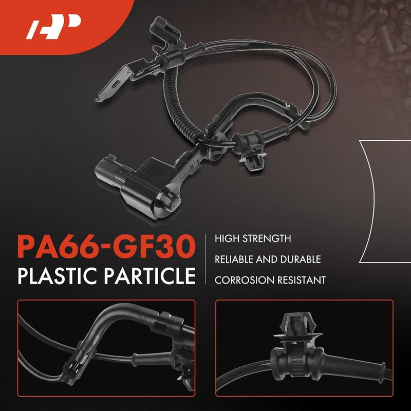 A-Premium ABS Wheel Speed Sensor for Ford, Lincoln & Mercury - Front Left Driver Side - Image 4