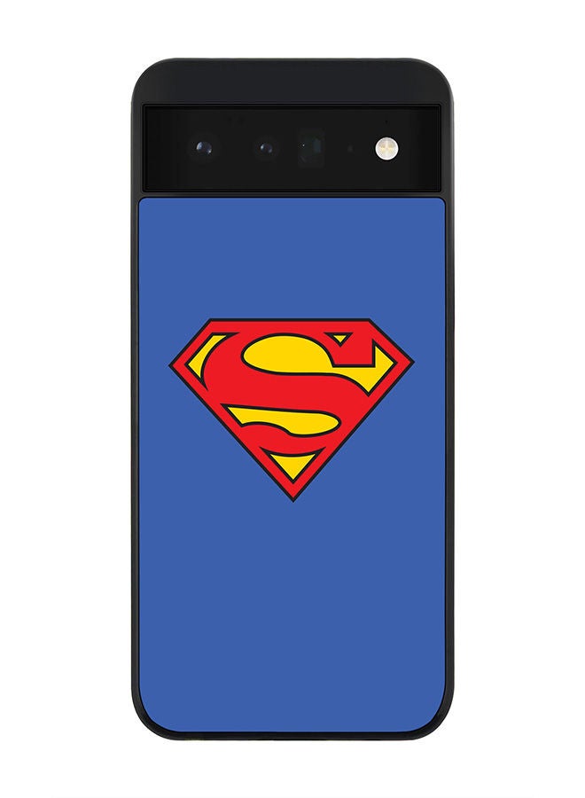 Stylizedd Rugged Black edge case for Google Pixel 6 5G Slim fit Soft Case Flexible Rubber Edges Anti Drop TPU Gel Thin Cover - The Super - Image 1