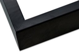 Ambiance Framing Ambiance Gallery Wood 1.5"" Deep Picture Frame - Professional Quality Frames for Stretch Canvas  Artists  Display  Home Decor  & More! - [Black - 6x8""] - Image 1