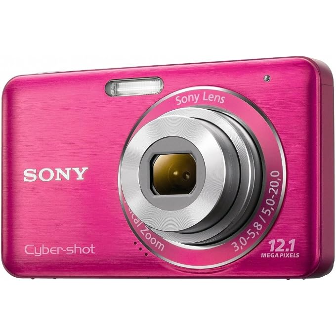 Sony DSC-W310 12.1MP Digital Camera with 4x Wide Angle Zoom with Digital Steady Shot Image Stabilization and 2.7 inch LCD (Pink) - Image 1