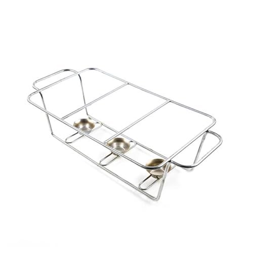 Incrizma Glass Chafing Dish Buffet Set 3 in 1-3x650 ml Chafing Dishes for Buffet - Warming Trays for Food - Chafers and Buffet Warmers Setsfor Birthday, Wedding Party | Food Warmer Kit - Image 5