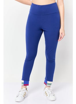 adidas Originals Women Tight Fit Training Leggings , Purple  - Image 1