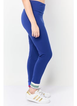 adidas Originals Women Tight Fit Training Leggings , Purple  - Image 3