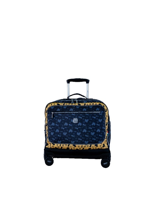 Wires WIRES 8 Wheels trolley bag with lunch bag, pencil case and lunch box  - Image 2
