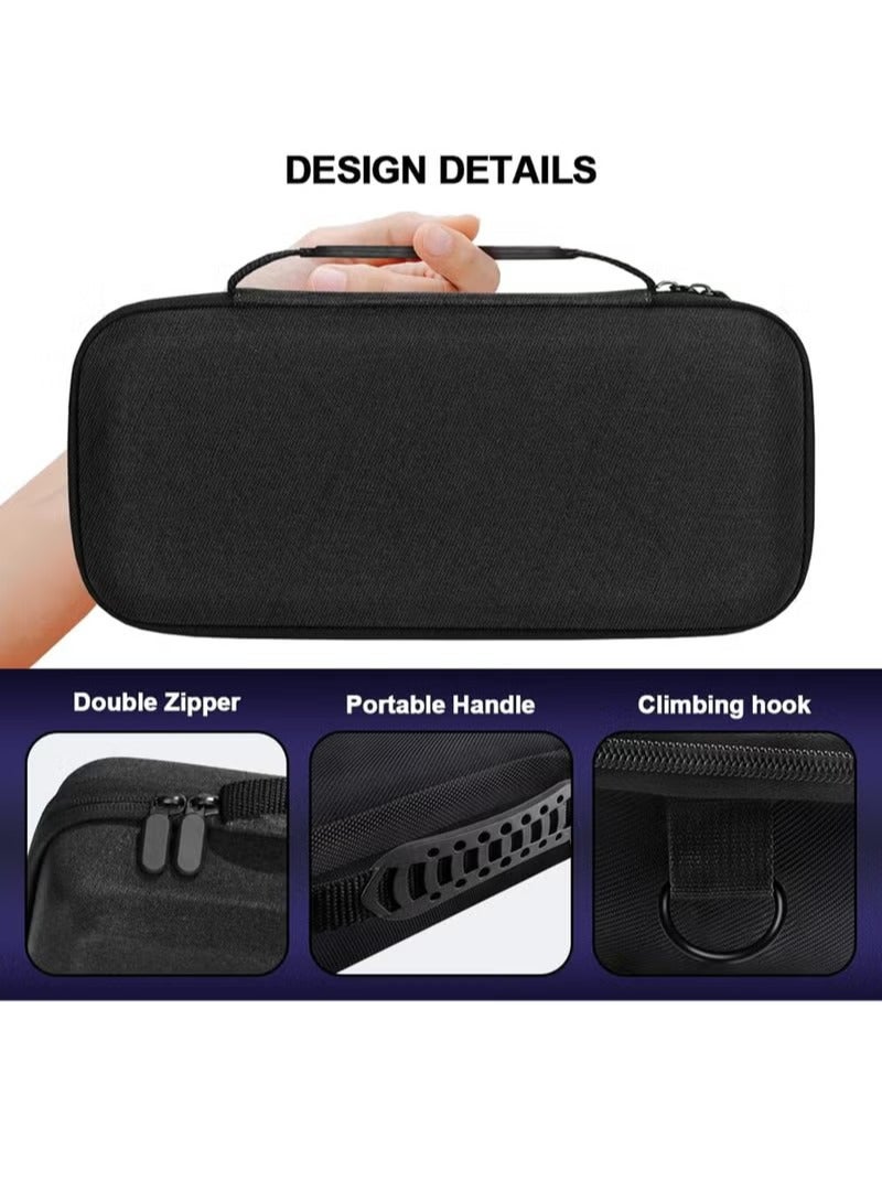 Carry Case Compatible with ASUS ROG Ally, Built-in Charger Storage, Protective Hard Portable Travel Case Cover Shell Pouch with Pockets for Accessories and Games - Image 3