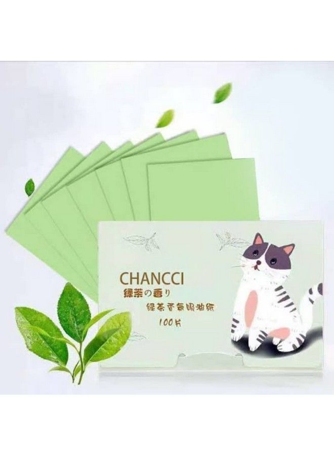 CHANCCI YIFELY Face Oil Blotting Paper for Oily Skin Portable Matting Face Wipes Facial Cleanser Oil Control Oil-absorbing Face Cleaning Tools Oil Blotting Sheets for Face - Makeup Friendly (100 pcs) - Image 2