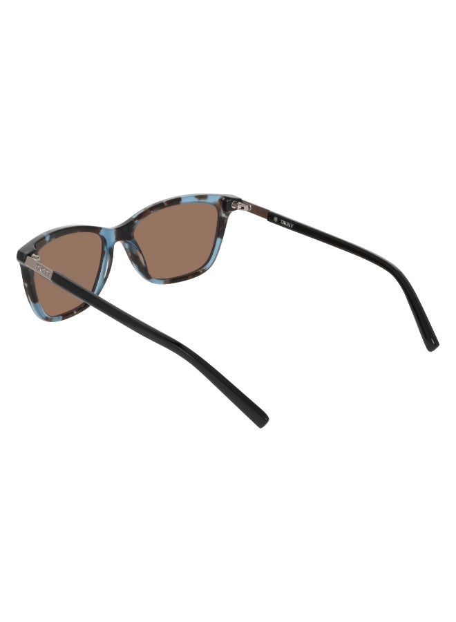 DKNY FULL RIM ACETATE DKNY SUN DK558S 5316 (405) BLUE TORTOISE - Image 5