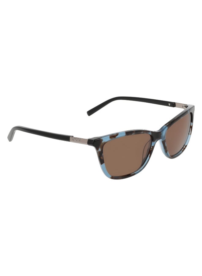 DKNY FULL RIM ACETATE DKNY SUN DK558S 5316 (405) BLUE TORTOISE - Image 3