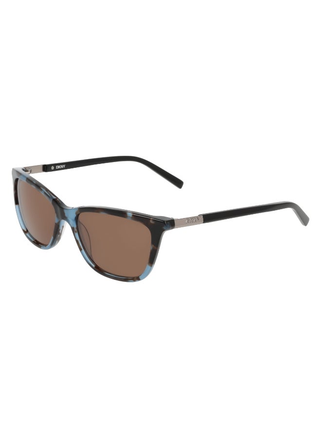 DKNY FULL RIM ACETATE DKNY SUN DK558S 5316 (405) BLUE TORTOISE - Image 2