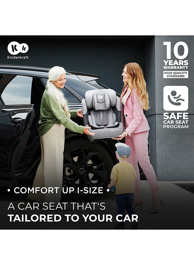 Kinderkraft مقعد السيارة كومفورت أب (i-Size 76-150 سم) - أخضر - Image 3