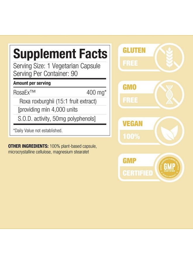 Nature Restore S.O.D. Superoxide Dismutase Supplement, 4,000 IU SOD-Like Activity, Vegan, 90 Capsules, Non-GMO, Gluten Free - Image 3