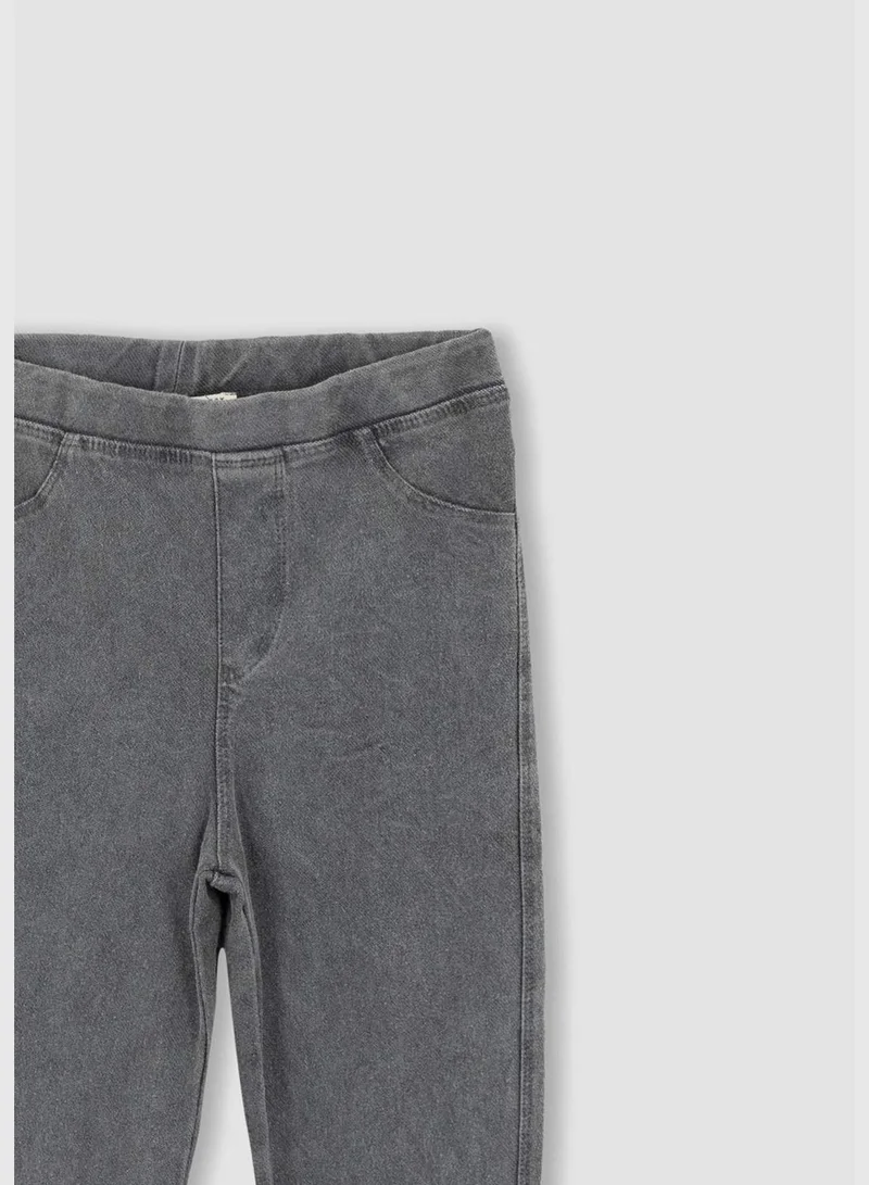 DeFacto Slim Fit Faux Pocket Detailed Leggings