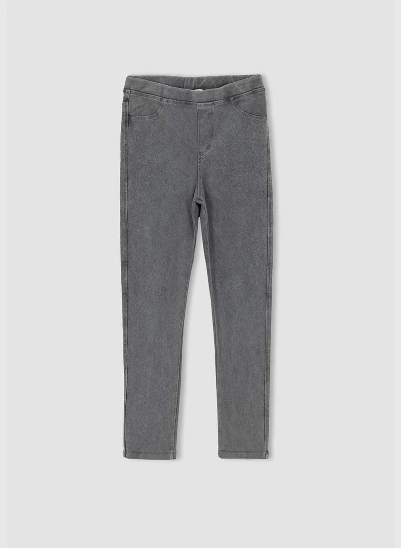 DeFacto Slim Fit Faux Pocket Detailed Leggings