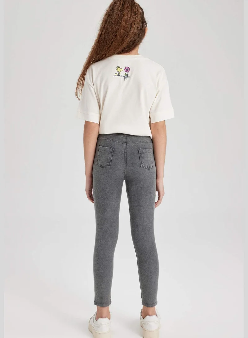 DeFacto Slim Fit Faux Pocket Detailed Leggings