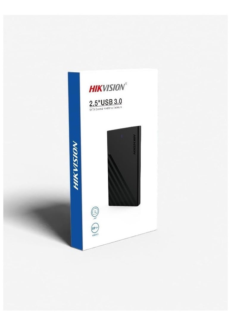 هيك فيجن حافظة القرص الصلب الخارجي HIKVISION 2.5 USB 3.0 لحجم 2.5 بوصة 7mm/9.5mm SATA HDD SSD تدعم UASP SATA III - Image 5