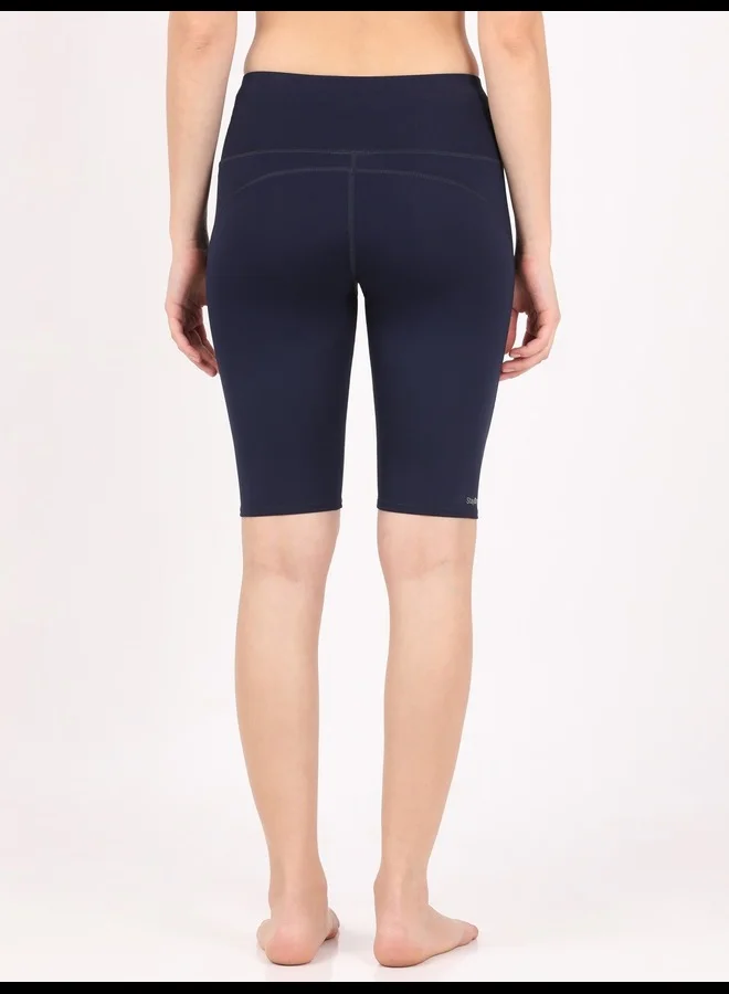 JOCKEY Jockey MW81 Women's Microfiber Elastane Stretch Slim Fit Shorts with Side Pockets and Stay Fresh Treatment