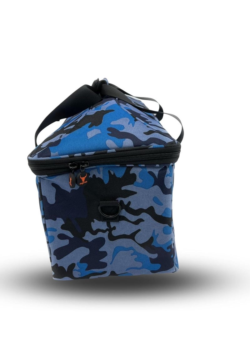 Angry Bull Speaker Bag Safety Carrying Case with Shoulder and Handy Strap Travel Bag for JBL Boombox 3 Portable Bluetooth Speaker Army - H  - Image 4