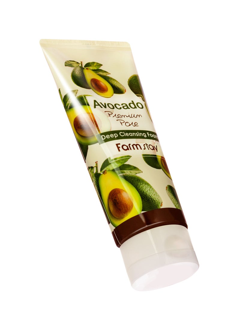 Farm Stay Avocado Pure Deep Cleansing Foam 180ml  - Image 4