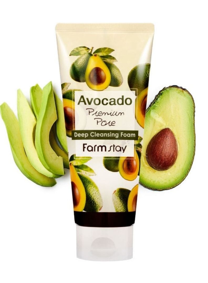 Farm Stay Avocado Pure Deep Cleansing Foam 180ml  - Image 2