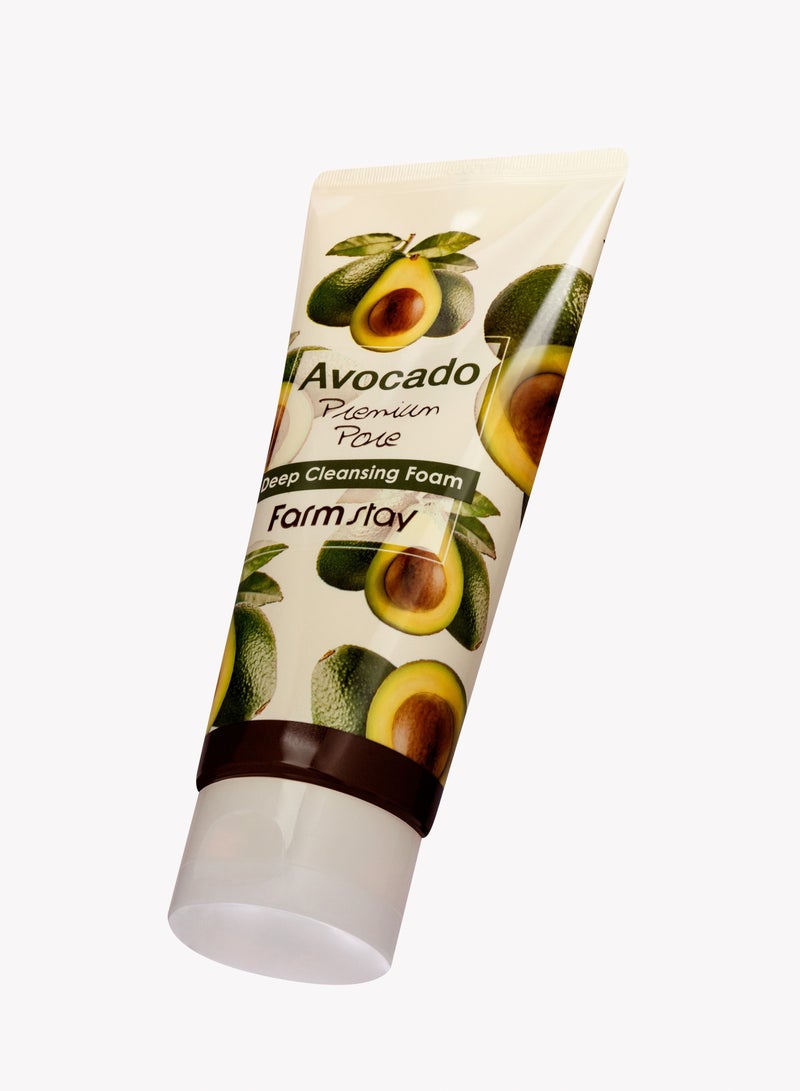 Farm Stay Avocado Pure Deep Cleansing Foam 180ml  - Image 5