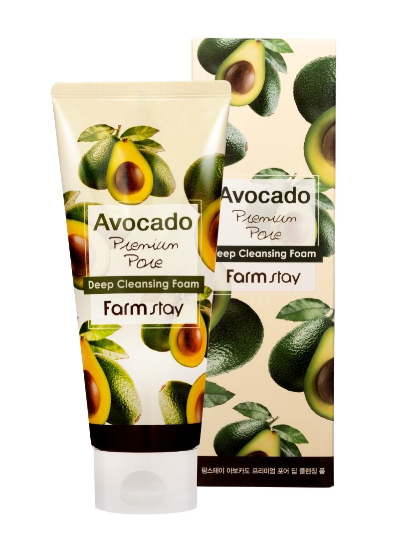 Farm Stay Avocado Pure Deep Cleansing Foam 180ml  - Image 3