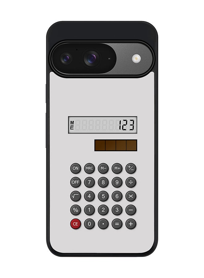 Stylizedd For Google Pixel 9 Case,Slim fit Camera Protection, Shockproof Thin Phone cover - Calc (White) - Image 1