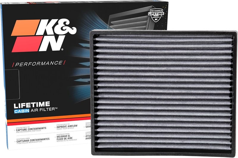 Kn Cabin Air Filter: Premium, Washable, Clean Airflow to your Cabin Air Filter Replacement: Designed for Select 2002-2008 TOYOTA (Corolla, Matrix) Vehicle Models, VF2003 - Image 1