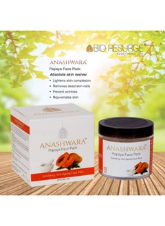 BIO RESURGE LIFE Anashwara Papaya Face Pack For Removing Wrinkle And Dark Spots 60 G  - Image 4