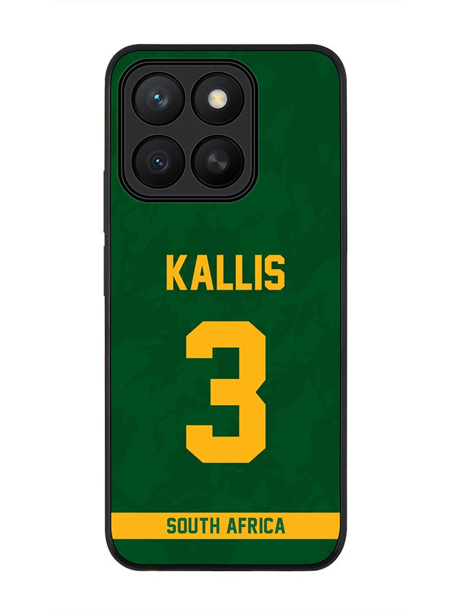 Stylizedd For Honor X8c Case,Slim fit Camera Protection, Shockproof Thin Phone cover  - South Africa Jacques Kallis, Jersey No 3