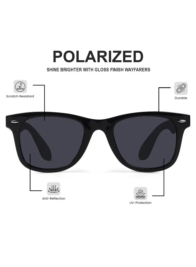 Woggles Polarized Wayfarer Sunglasses