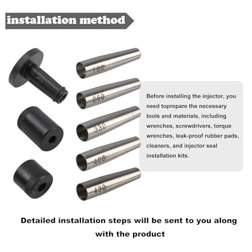 RULLINE 34720 Injector Seal Installer Kit 8Pcs，Compatible with Ford GM and Subaru Engines etc.Ensure Precision Seal Installation for Optimal Engine Performance - Image 3