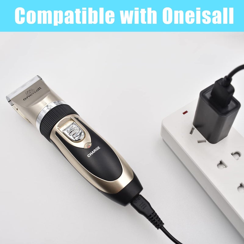 BOEEA Universal Hair Clipper Charger Cord, Replacement Charger Cable Compatible with Various Dog Clippers,Fit oneisall Dog Clippers,Fit SUPRENT Hair Clippers etc, 5V Power Adapter Charging Line - Image 4
