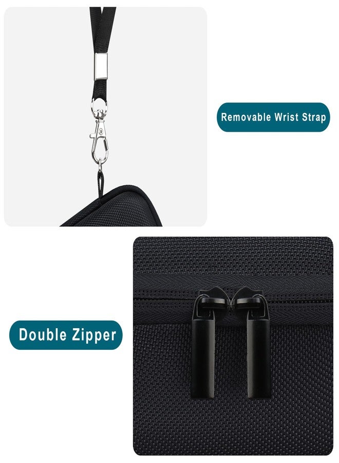 Canboc Carrying Case for Fujifilm X100VI/ X100V/ X100F/ X100S/ X-E5 Digital Camera, Zipper Mesh Pocket fit USB Cable, Black (Case Only) - Image 5