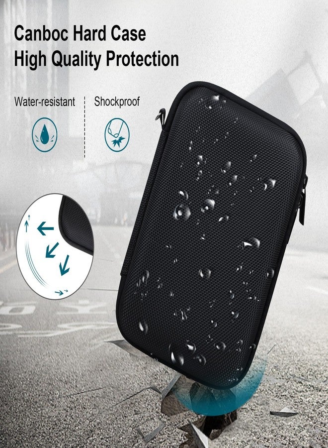 Canboc Carrying Case for Fujifilm X100VI/ X100V/ X100F/ X100S/ X-E5 Digital Camera, Zipper Mesh Pocket fit USB Cable, Black (Case Only) - Image 4