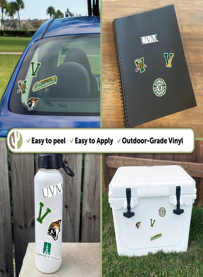 Desert Cactus The University of Vermont Sticker Catamounts Sticker Vinyl Decals Laptop Water Bottle Car Scrapbook Sheet T2 (Type 2) - Image 2