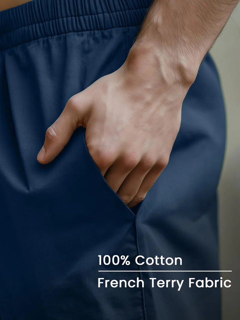 نوبيرو NOBERO Zip Pocket Regular Fit Shorts for Men