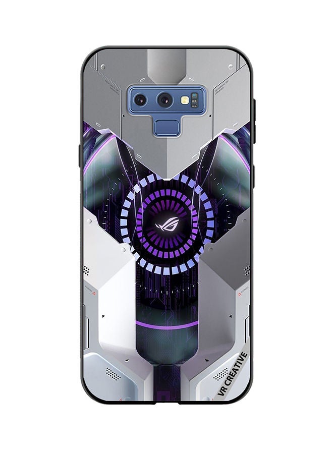 VR CREATIVE Protective Case Cover For Samsung Galaxy Note 9 Republic Of Gamers Logo Design Multicolour - Image 1