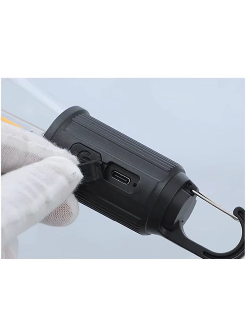 Rechargeable Camping Spotlights.This tent light has three lighting modes for different activities such as camping and emergencies. . dim glow for reading in your tent - Image 5