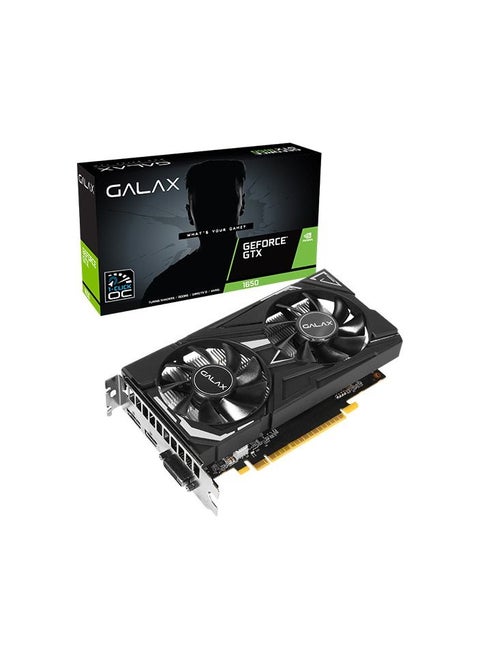 GALAX GeForce GTX 1650 EX (1-Click OC) OC 4G – GDDR6 – NVIDIA – Graphic Card