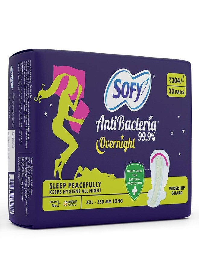 Sofy Anti Bacteria Overnight Sanitary Pads - XXL (Pack of 40 Pads - Image 2