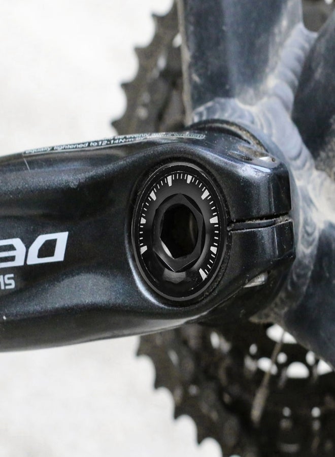 RISK Splined Bottom Bracket Bolts M15*19mm Titanium Bicycle Bike BB Axis Screws Black - Image 5