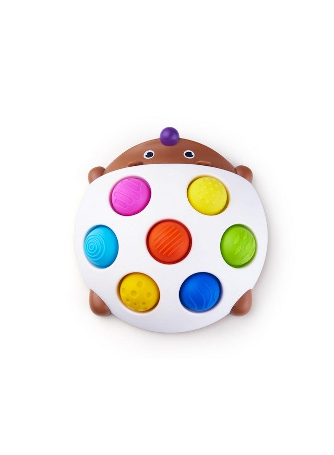 LiKee LiKee Fidget Popper Sensory Baby Toys for 18+ Months, Montessori Busy Toy for 2 3 Years Old Toddlers Push and Popping Bubbles Fine Motor Skill, Travel Toys for Kids Ages 2-3 Stress Relief (Hedgehog) - Image 1