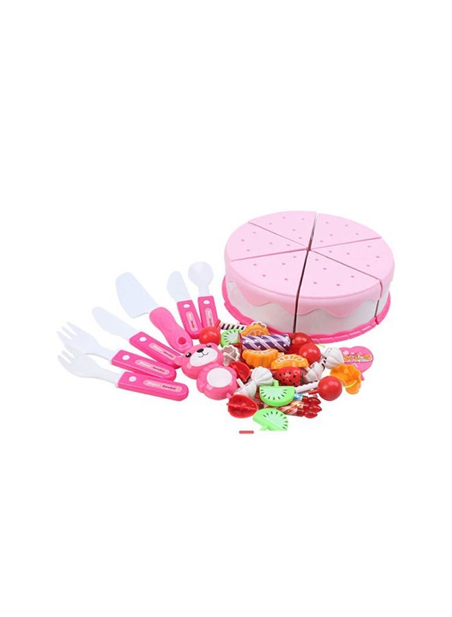 Birthday Cake Cutting Kitchen Pretend Play Toys - Image 5