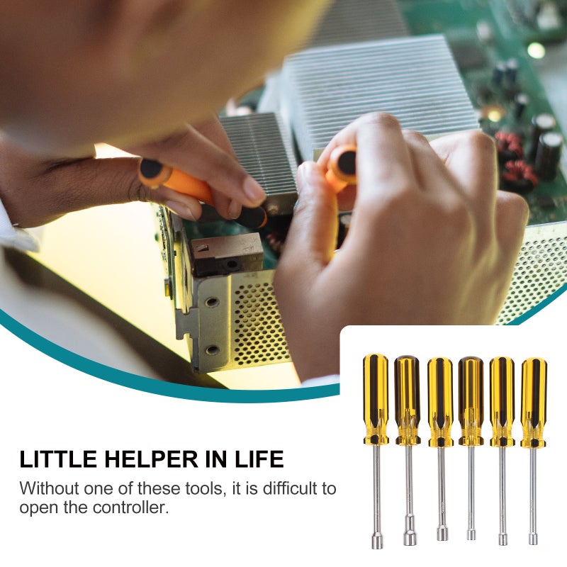 Nut Driver Set, Precision Machined Non-Slip Handles, Hex Screwdriver Tools for RC Vehicles - Image 5