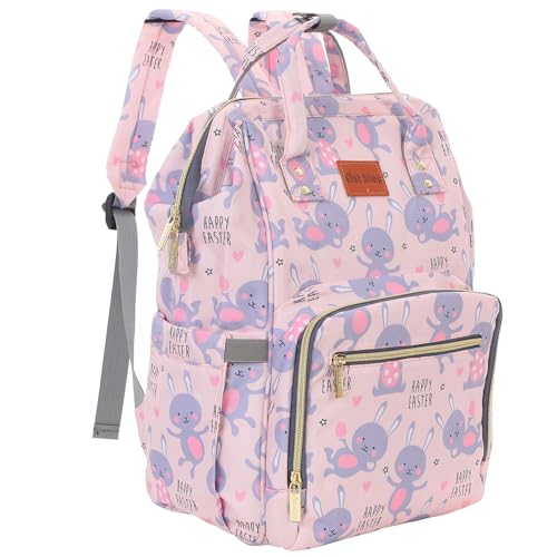 1ST STEP Smart And Multi-Functional Diaper Bag (Pink 3) - Image 1