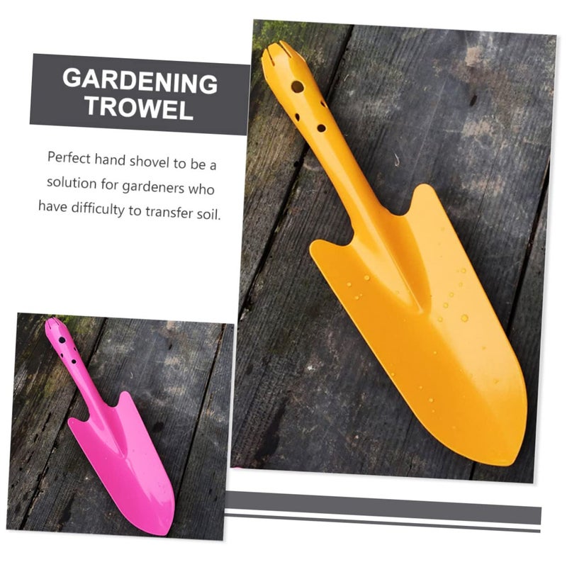 5 Piece Gardening Tool Set with Small Shovel and Trowel for Kids Planting - Image 5