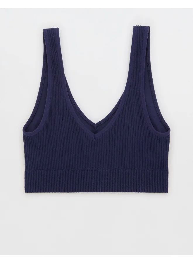 Aerie Superchill Seamless Padded Voop Bralette