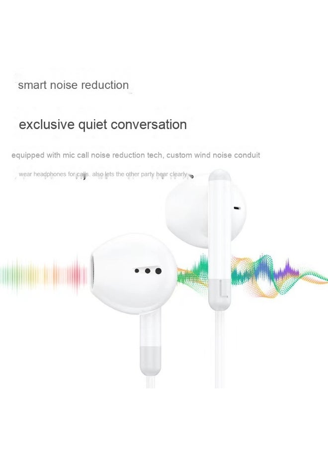 Generic USB C Headphones In Ear TPYE C Earphones HiFi Stereo Noise reduction Earphones with Mic and Volume Control Headphones  - Image 2