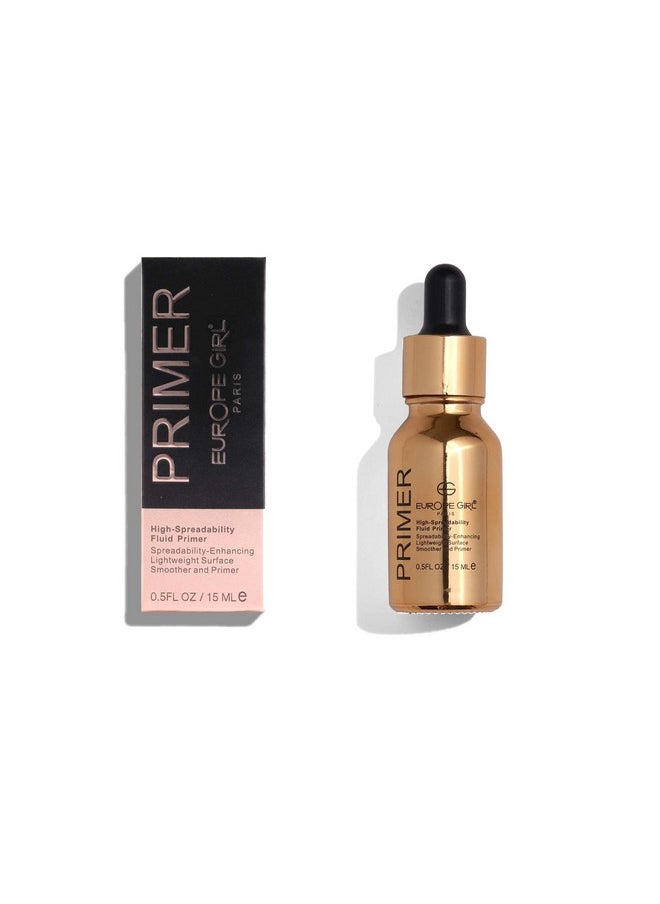EUROPE GIRL - Oil Primer | Perfecting And Smoothing Skincare Makeup | Pore Minimizing, Sebum And Shine Control - Pore Filler Blurring Primer Before Makeup | Hydrates & Smooths Skin - Image 1